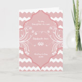 Tochter im Gesetz Muttertag Karte (Vorderseite)