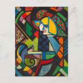 Tochter in einem Rocker | Henry Lyman Saően Postkarte (Vorderseite)