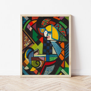 Tochter in einem Schaukelstuhl   Henry Lyman Saÿen Poster