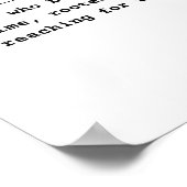 Tochter - in Liebe gewurzelt Poster (Ecke)