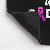 Tochter ist ein schlechter Brustkrebs Mousepad (Ecke)