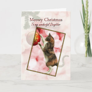 Tochter, Meowy Weihnachten