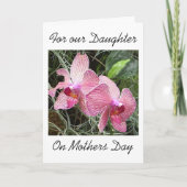 Tochter-Mutter-Tageskarte Karte (Vorderseite)
