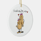 Tochter - Nüsse über meine Mama-T - Shirts und Keramik Ornament (Rechts)