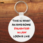 Tochter, phantastisch schlüsselanhänger (Vorderseite)