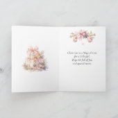 Tochter Pink Weihnachten Kleines Mädchen (Innenseite)