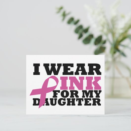 Tochter Postkarte (Stehend Vorderseite)