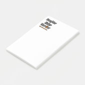 Tochter Schwester Warrior...RSD/CRPS Post-it Klebezettel (angewinkelt)