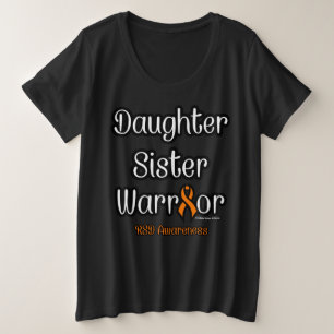 Tochter Schwester Warrior...RSD Große Größe T-Shirt