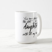 Tochter-Segen-Kaffee-Tasse Kaffeetasse (VorderseiteRechts)