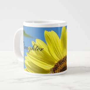 Tochter-Tasse-Geschenke Gelbe Sonnenblume Große Ta Jumbo-Tasse