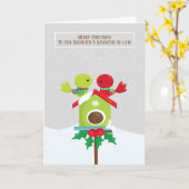 Töchter und Schwiegertochter Karte (Gelbe Blume)