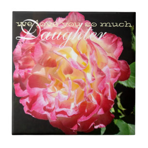 Töchter Valentinstag Geschenke Tile Art Rose Rose Fliese