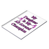 Tochter-vielseitiger Gymnastik-Meister Notizblock (Linke Seite)