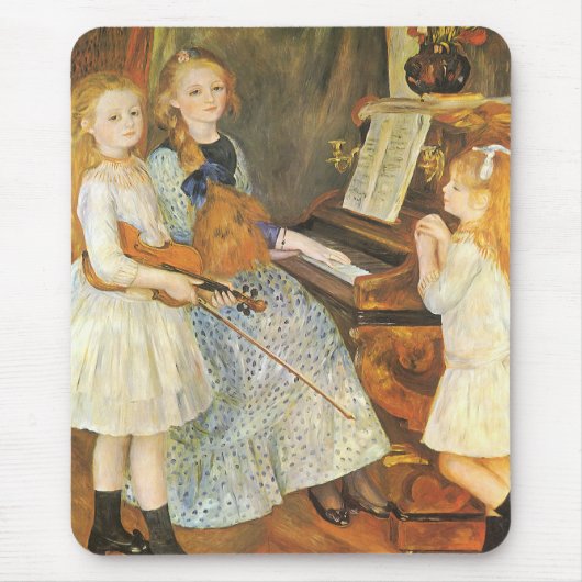 Töchter von Catulle Mendes von Pierre Renoir Mousepad (Vorne)