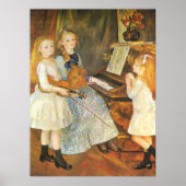 Töchter von Catulle Mendes von Pierre Renoir Poster (Vorne)