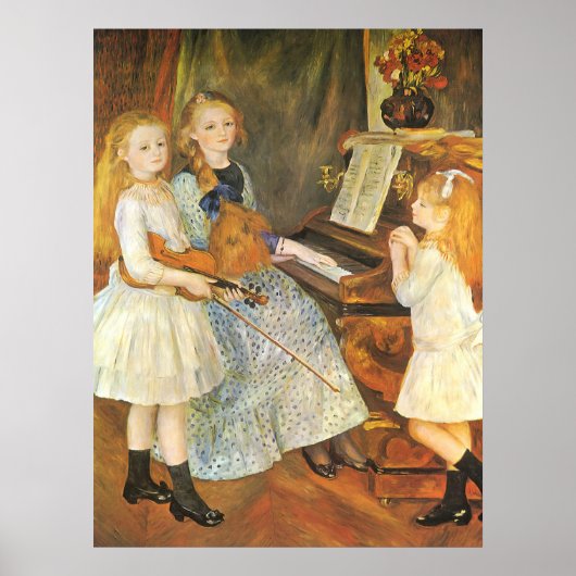 Töchter von Catulle Mendes von Pierre Renoir Poster (Vorne)