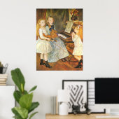 Töchter von Catulle Mendes von Pierre Renoir Poster (Heimbüro)