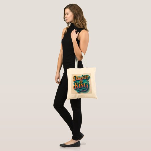Tochter von King Jumbo Tote Bag - Design von Ai Tragetasche (Vorderseite (Model))