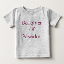 Tochter von Poseidon Baby T-shirt