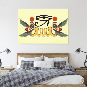 Tochter von Ra Protection Sigil Leinwanddruck