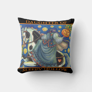 TOCHTER VON SLEEPY HOLLOW HALLOWEEN WURF KISSEN