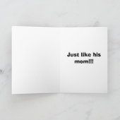 Tochter zum Geburtstag Karte (Innenseite)