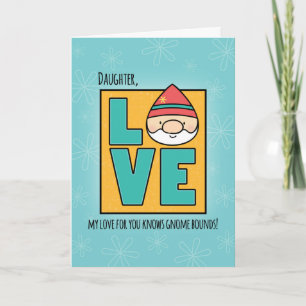 Tochter zum Geburtstag, Liebe ohne Grenzen Karte
