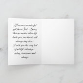 Tochtergeburtstag Karte (Innenseite)