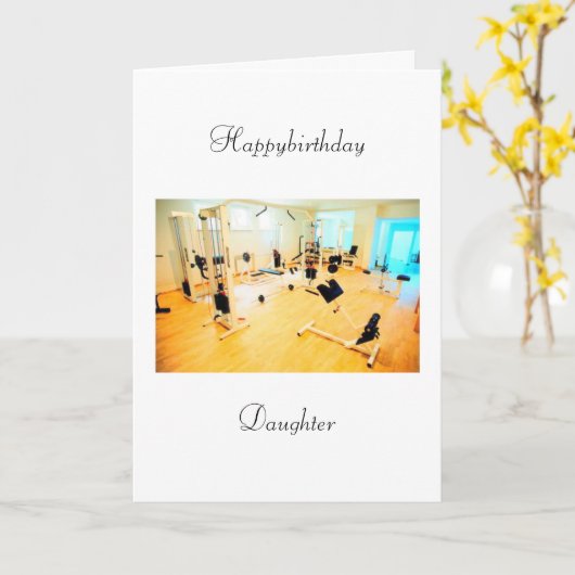 Tochtergeburtstag Karte (Gelbe Blume)