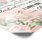 Tochtergeschenk | Brief an meine Tochter aus der M Fotodruck (Ecke)