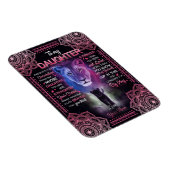 Tochtergeschenk | Brief an meine Tochter aus der M Magnet (Rechte Seite)