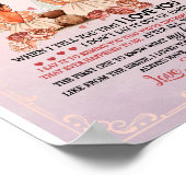 Tochtergeschenk | Brief an meine Tochter aus der M Poster (Ecke)