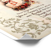 Tochtergeschenk | Brief an meine Tochter aus der M Poster (Ecke)