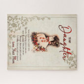 Tochtergeschenk | Brief an meine Tochter aus der M Puzzle (Horizontal)