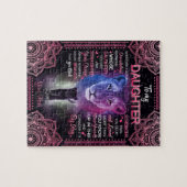 Tochtergeschenk | Brief an meine Tochter aus der M Puzzle (Horizontal)