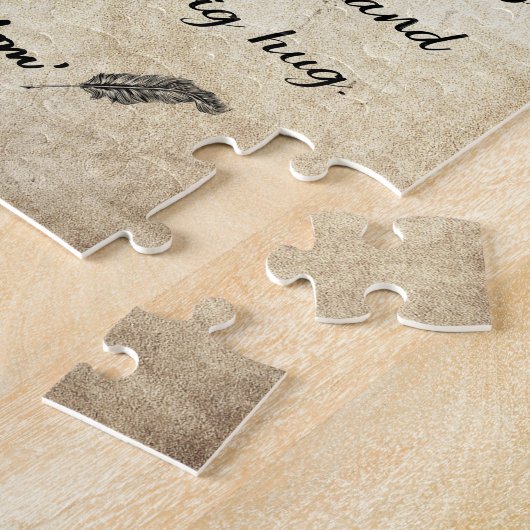 Tochtergeschenk | Brief an meine Tochter aus der M Puzzle (Seite)