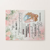 Tochtergeschenk | Brief an meine Tochter aus der M Puzzle (Horizontal)