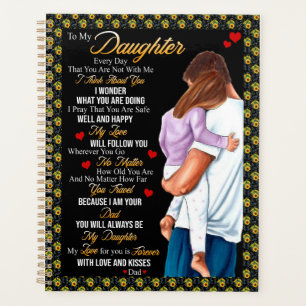 Tochtergeschenke Brief an meine Tochter aus dem Planer