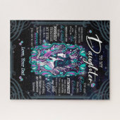 Tochtergeschenke | Brief an meine Tochter aus dem Puzzle (Horizontal)