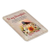 Tochtergeschenke | Brief an meine Tochter aus der Magnet (Rechte Seite)