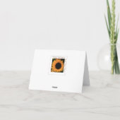 Tochterkarte Erntedank Feiertagskarte (Rückseite)