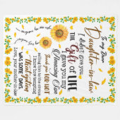 Töchterliebhaber| Mein lieber Schwiegersohn Fleecedecke (Vorderseite (Horizontal))