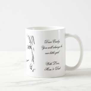 Tochtername Emily Typografy Tasse
