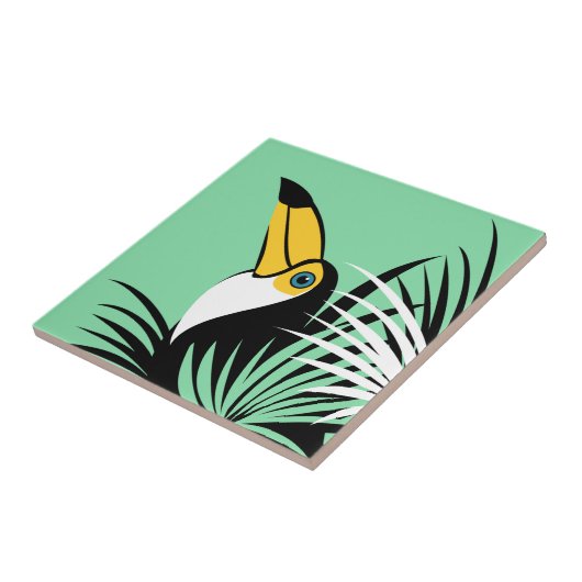 Toco Toucan Art Tiles Fliese (Seite)