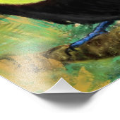 Toco Toucan Bird Painting Poster Print (Ecke)