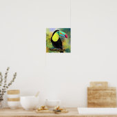 Toco Toucan Bird Plakatmalerei Poster (Küche)