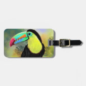 Toco Toucan Bird-Tag Gepäckanhänger (Vorderseite horizontal)