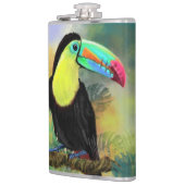 Toco Toucan Flask Flachmann (Links)