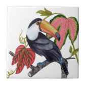 Toco Toucan Fliese (Vorderseite)